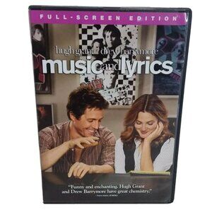 Music and Lyrics (DVD, 2007, Full-Screen) Tested